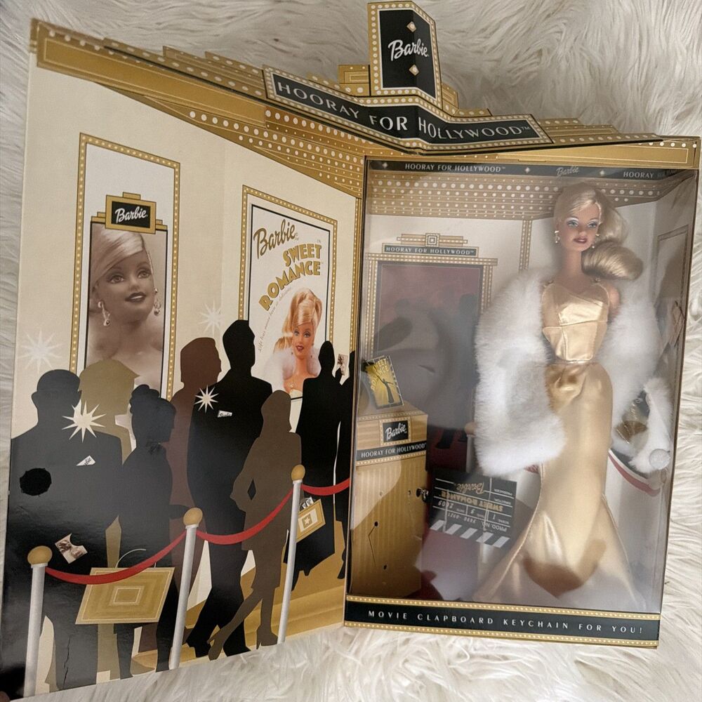 2002 Hooray For Hollywood Barbie Doll Mattel #56901 Special Edition Boxed NRFB